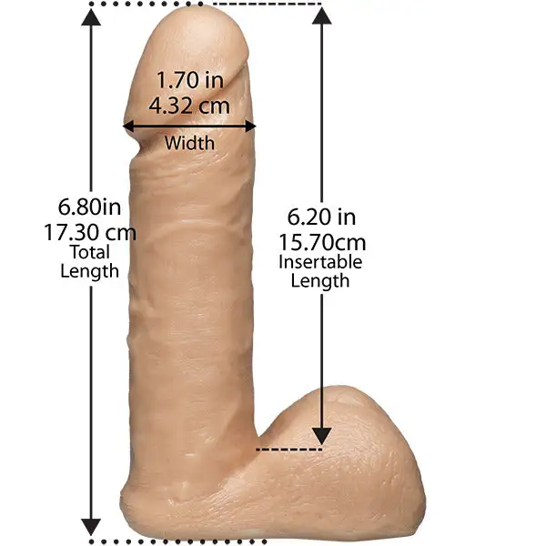 Doc Johnson Vac-U-Lock Realistische Dildo 15 Cm - Image 4