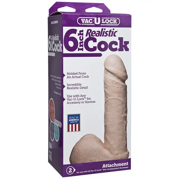 Doc Johnson Vac-U-Lock Realistische Dildo 15 Cm - Image 5