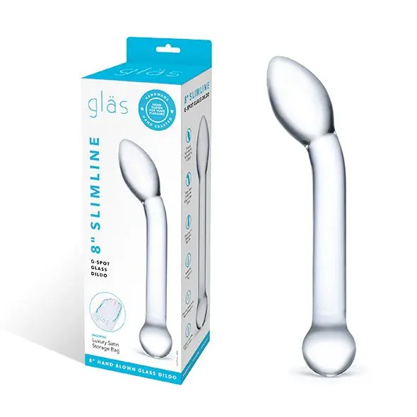 Glas Slimline Glazen G-Spot Dildo - Image 2