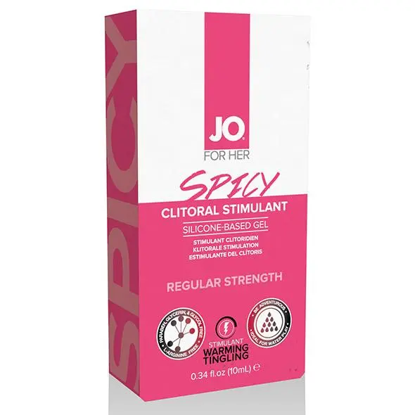 System JO For Her Stimulerende Clitoris Gel Verwarmend Spicy