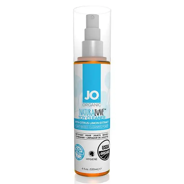 System JO Organic NaturaLove Reiniger Seksspeeltjes 120 Ml