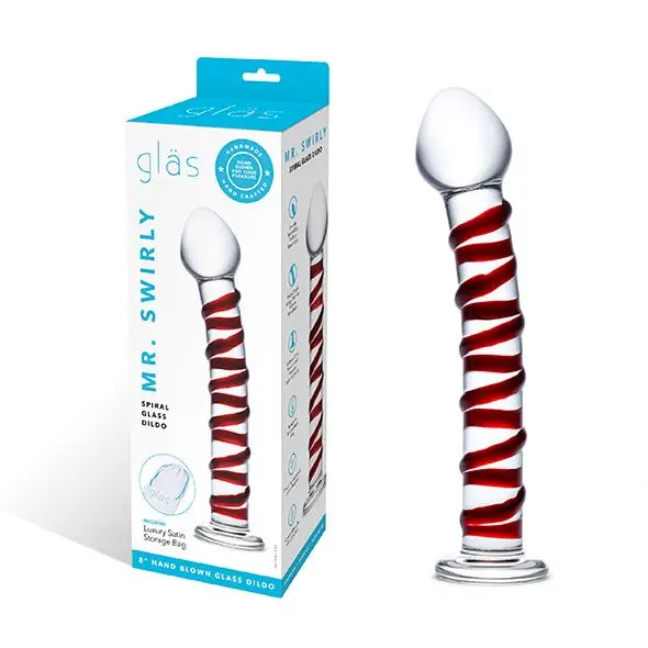 Glas Mr. Swirly Glazen Dildo - Image 2