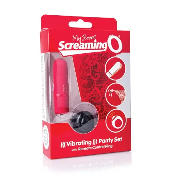 The Screaming O Vibrerend Slipje Met Afstandsbediening Rood - Image 3