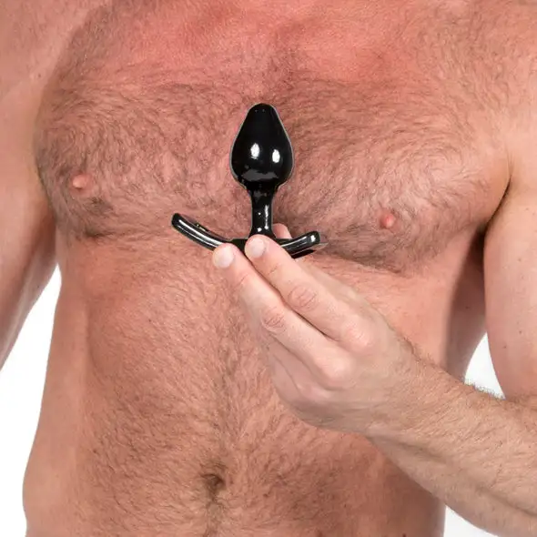 Perfect Fit Strap On Butt Plug Small Zwart - Image 6