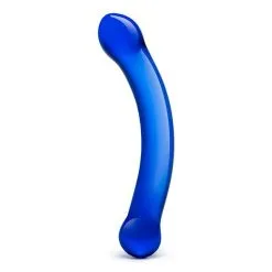 Glas Curved G-Spot Glazen Dildo