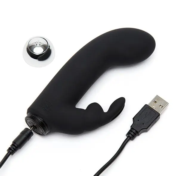 Fifty Shades Of Grey Greedy Girl Rechargeable Mini Rabbit Vibrator - Image 4