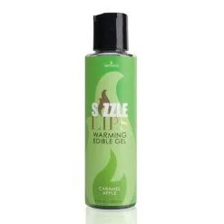 Sensuva Sizzle Lips Verwarmende Eetbare Gel Caramel Appel 125 Ml
