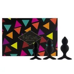 FeelzToys Bibi Twin Butt Plug Set 3 Stuks