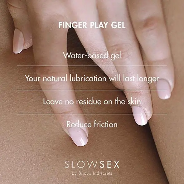 Bijoux Indiscrets Slow Sex Vinger Play Gel - Image 2
