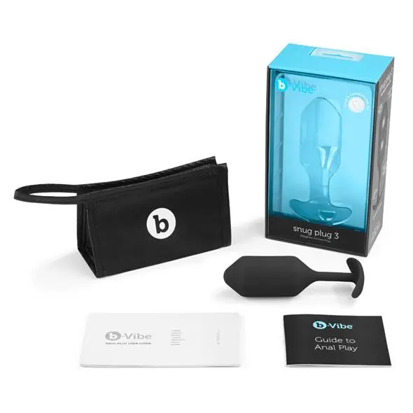 B-Vibe Snug Butt Plug 3 - Image 6