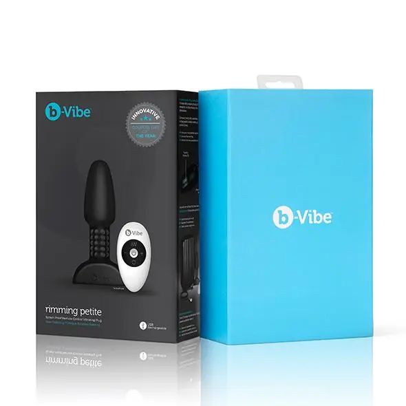 B-Vibe Rimming Kleine Butt Plug Met Afstandsbediening - Image 7