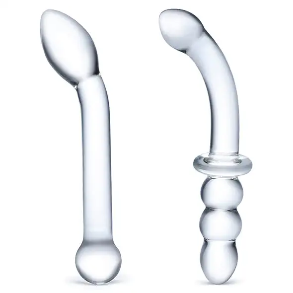 Glas G-Spot Pleasure Glazen Dildo Set