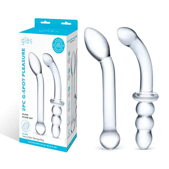 Glas G-Spot Pleasure Glazen Dildo Set - Image 7