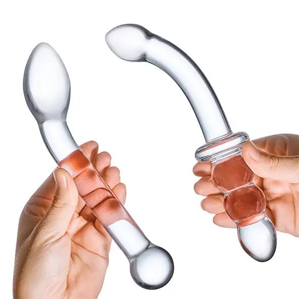 Glas G-Spot Pleasure Glazen Dildo Set - Image 3