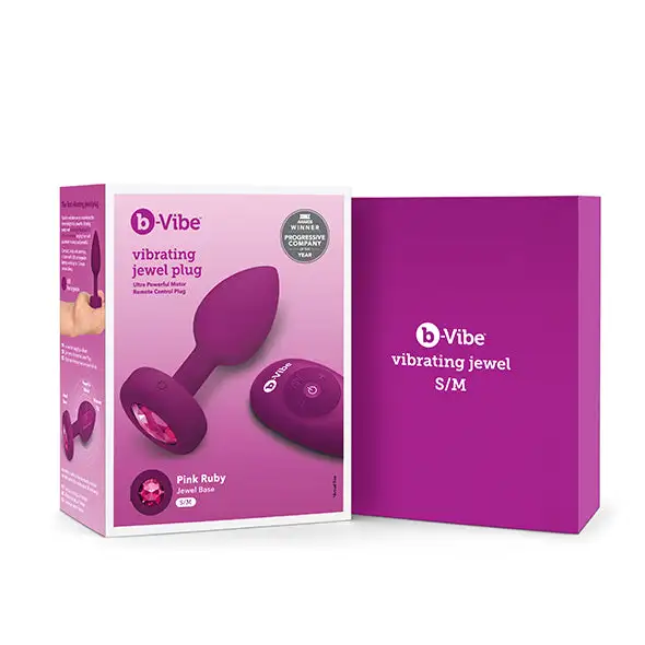 B-Vibe Vibrerende Juwelen Plug 9,8 Cm - Image 9