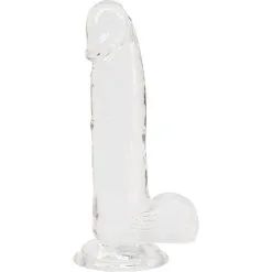 Addiction Crystal Transparante Dildo 20 Cm