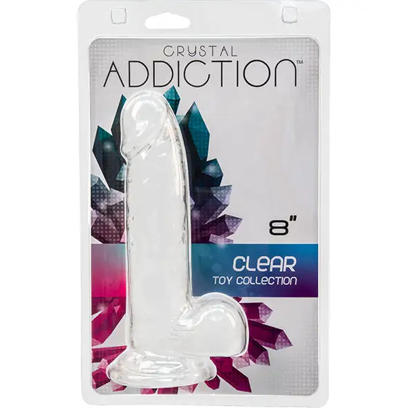 Addiction Crystal Transparante Dildo 20 Cm - Image 5