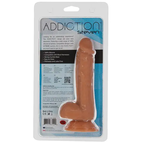 Addiction Steven Realistische Dildo Caramel 19 Cm - Image 8