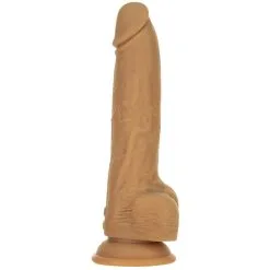 Naked Addiction Stotende Vibrator Met Afstandsbediening Caramel 23 Cm