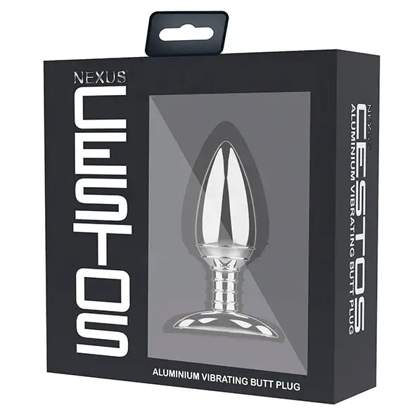 Nexus Cestos Aluminium Vibrerende Butt Plug Met Afstandsbediening - Image 6