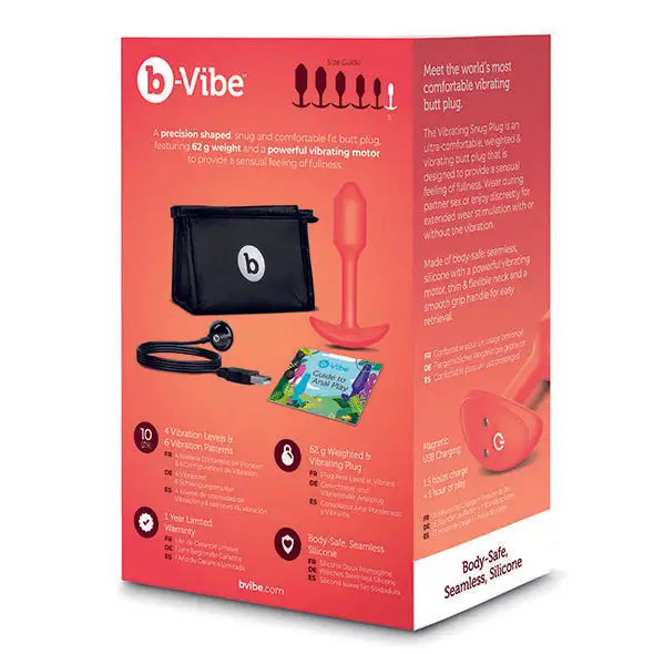 B-Vibe Vibrerende Snug Plug 1 S - Image 7