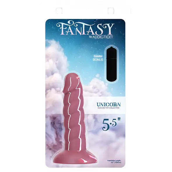Addiction Fantasy Unicorn Dildo Met Zuignap 14 Cm - Image 5