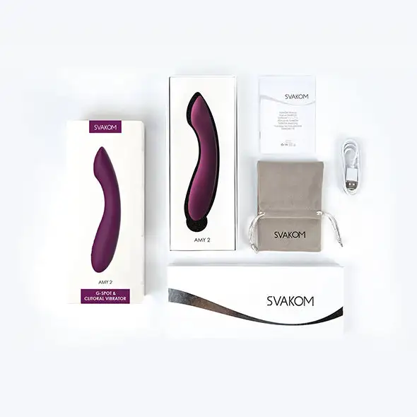 Svakom Amy 2 G-Spot & Clitoris Vibrator 17 Cm - Image 10