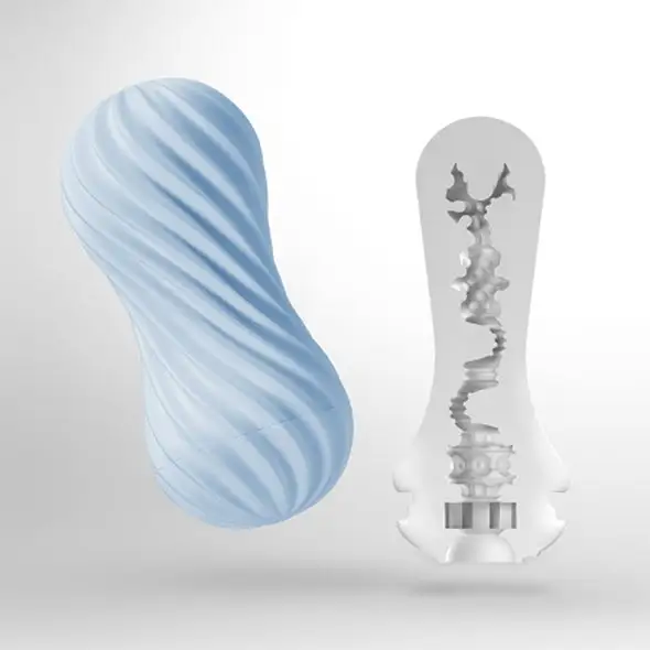 Tenga Flex II Bubbly Blue Masturbator - Image 2