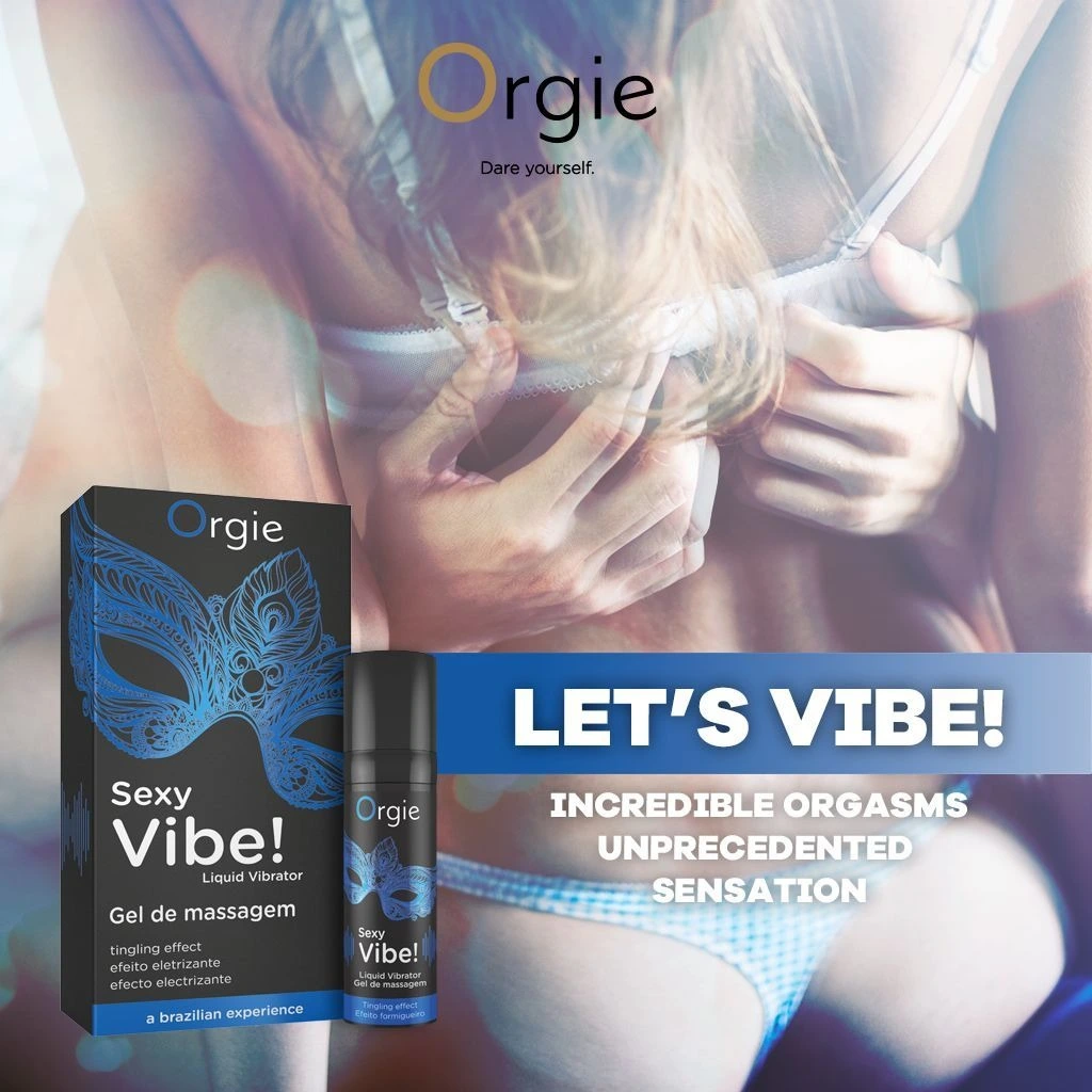 Orgie Sexy Vibe! Liquid Vibrator 15 Ml