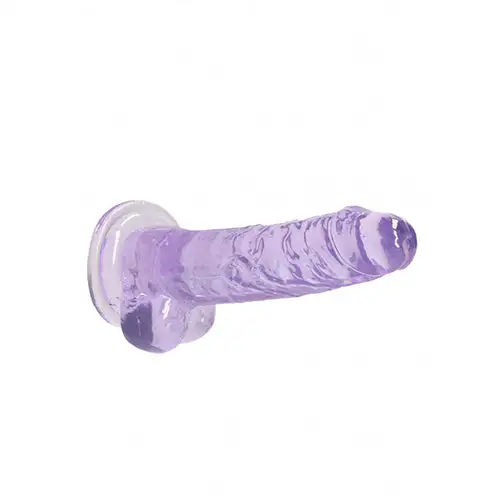 RealRock Realistische Dildo Met Ballen Paars 18 Cm - Image 4