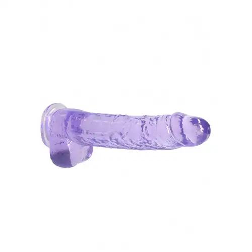 RealRock Realistische Dildo Met Ballen Paars 23 Cm - Image 4