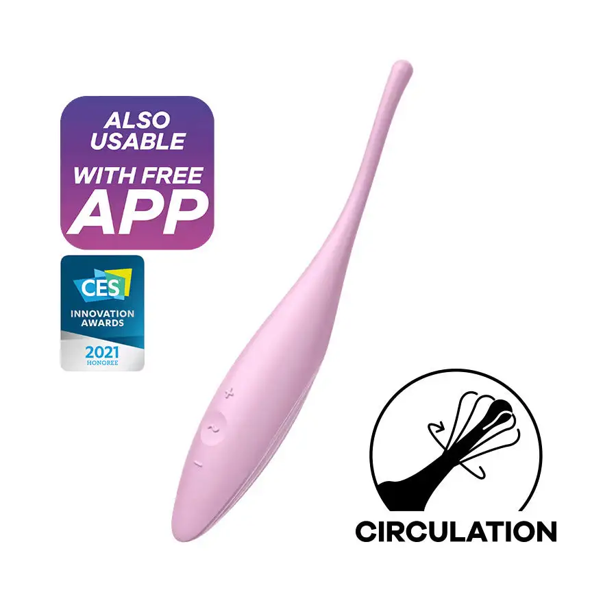 Satisfyer Twirling Joy Tip Clitoris Vibrator - Image 7