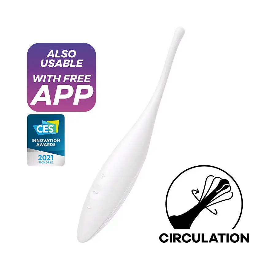 Satisfyer Twirling Joy Tip Clitoris Vibrator - Image 6