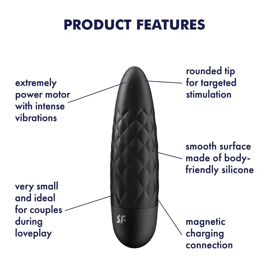 Satisfyer Ultra Bullet 5 Mini Vibrator Zwart - Image 2