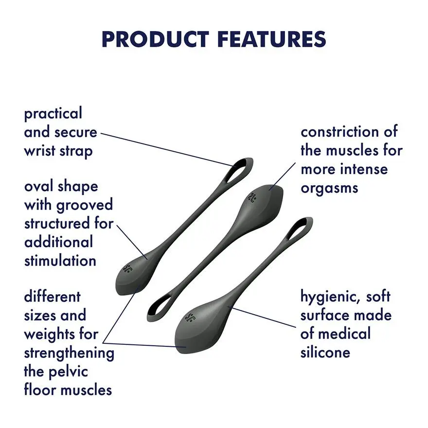 Satisfyer Yoni Power 2 Geishaballen Training Set - Image 2