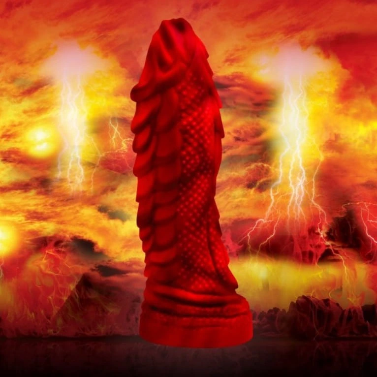 XR Brands Creature Cocks Fire Dragon Dildo 21 Cm - Image 3