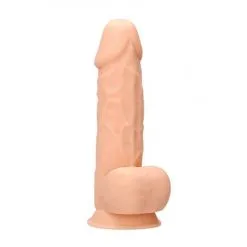 RealRock Realistische Dildo Met Ballen Blank 21,6 Cm