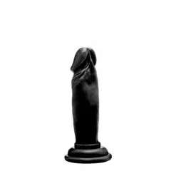 RealRock Realistische Dildo Zwart 15 Cm